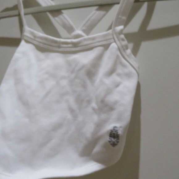 FREE PEOPLE MOVEMENT All Clear Solid Cami in White Ribbed Workout - Size XS / S - Picture 7 of 12